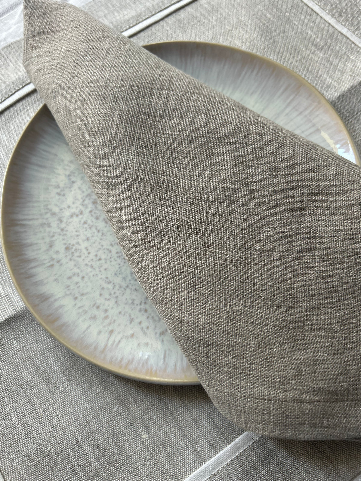 Tovagliolo lino stonewashed