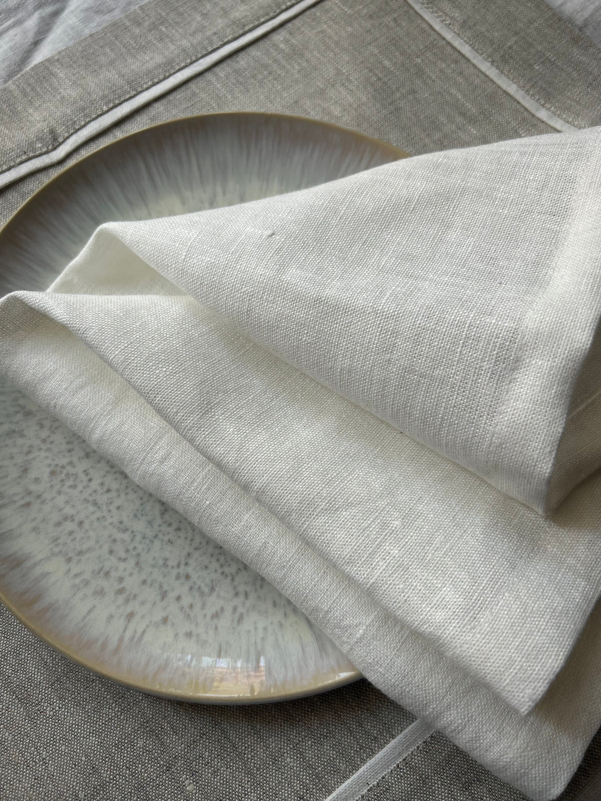 Tovagliolo lino stonewashed