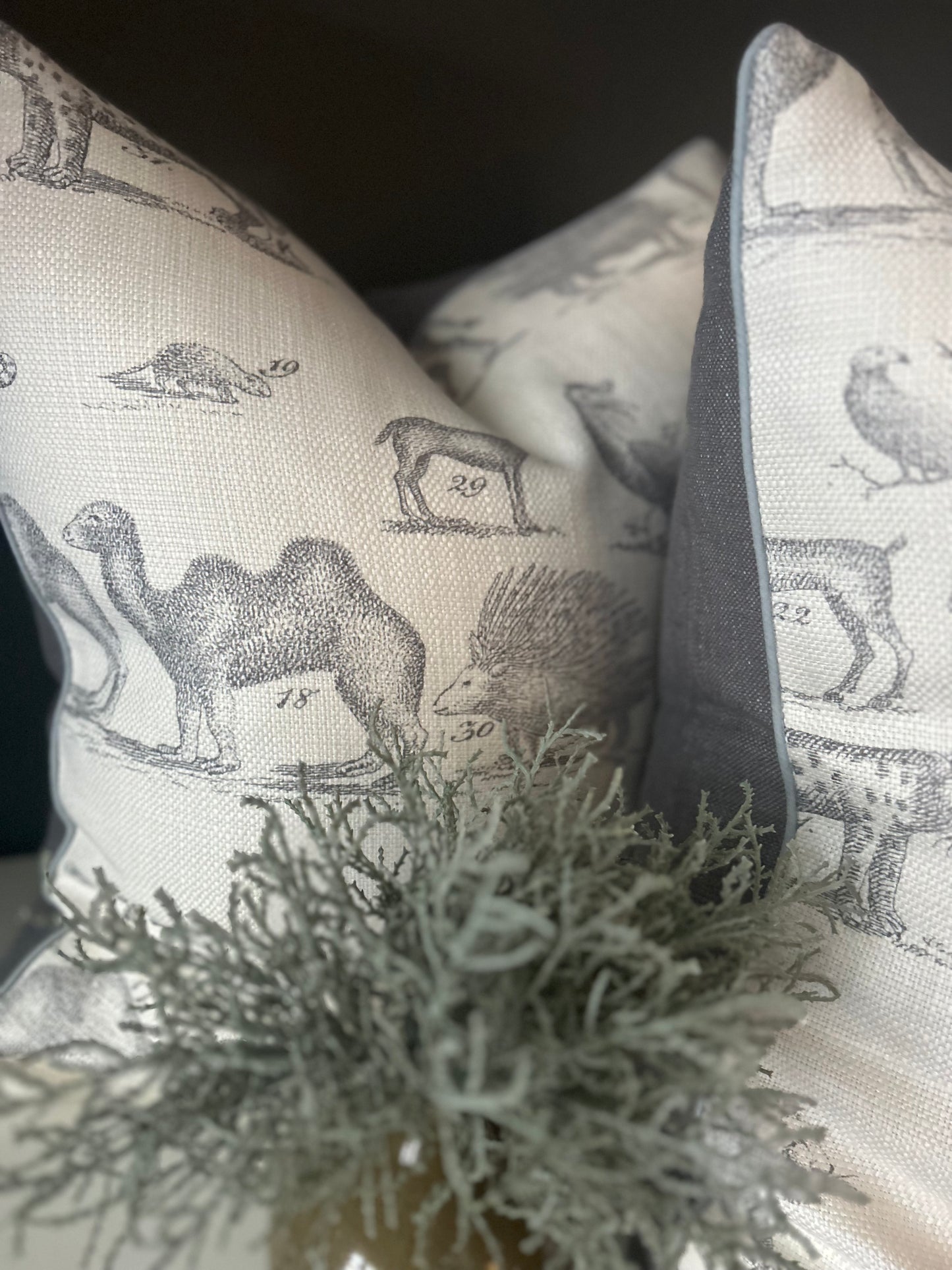 Jungle Bianco copricuscino