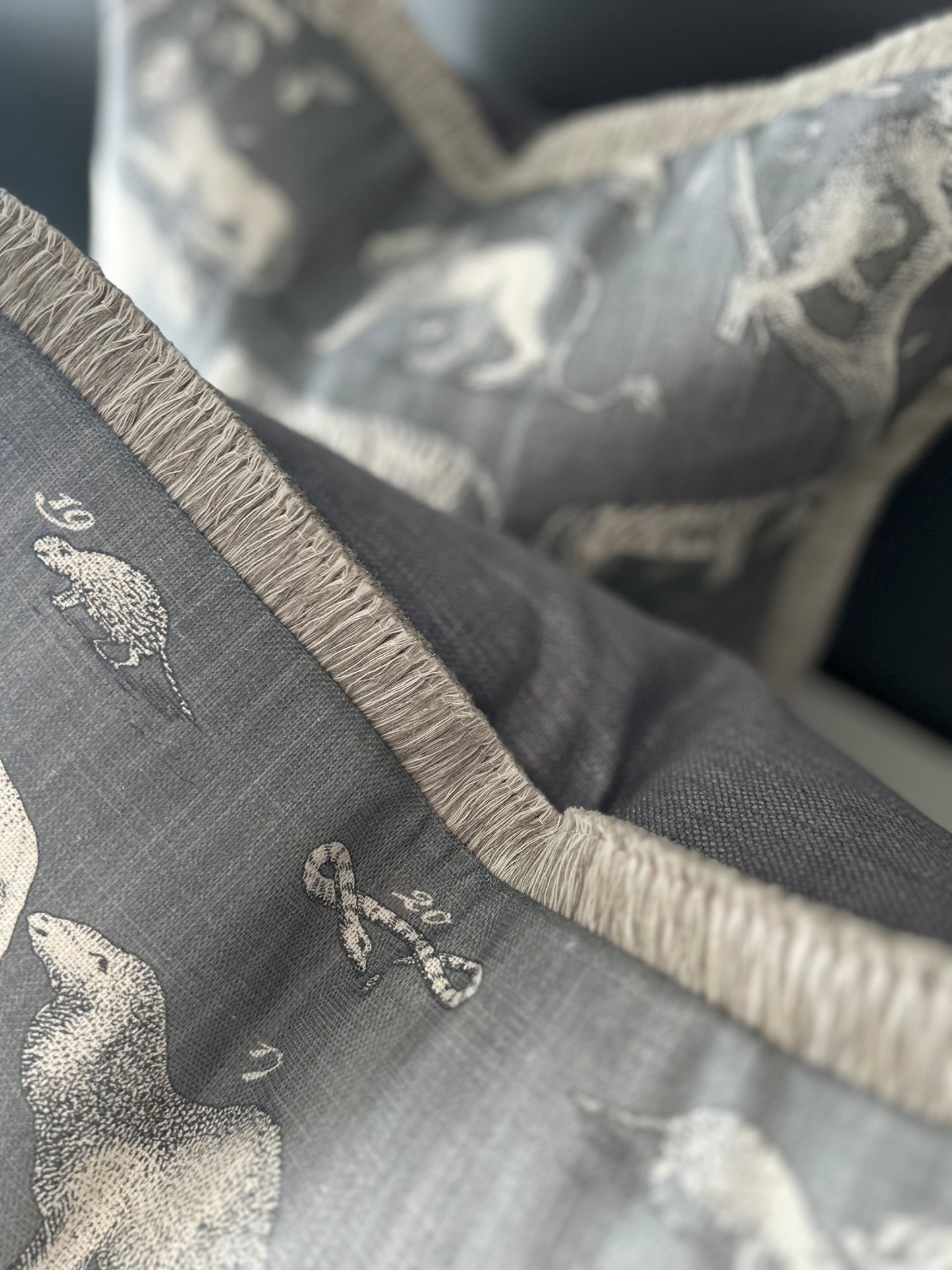 Jungle Grigio copricuscino