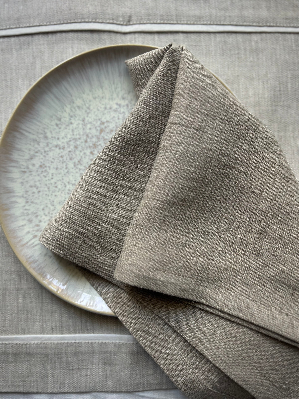 Tovagliolo lino stonewashed