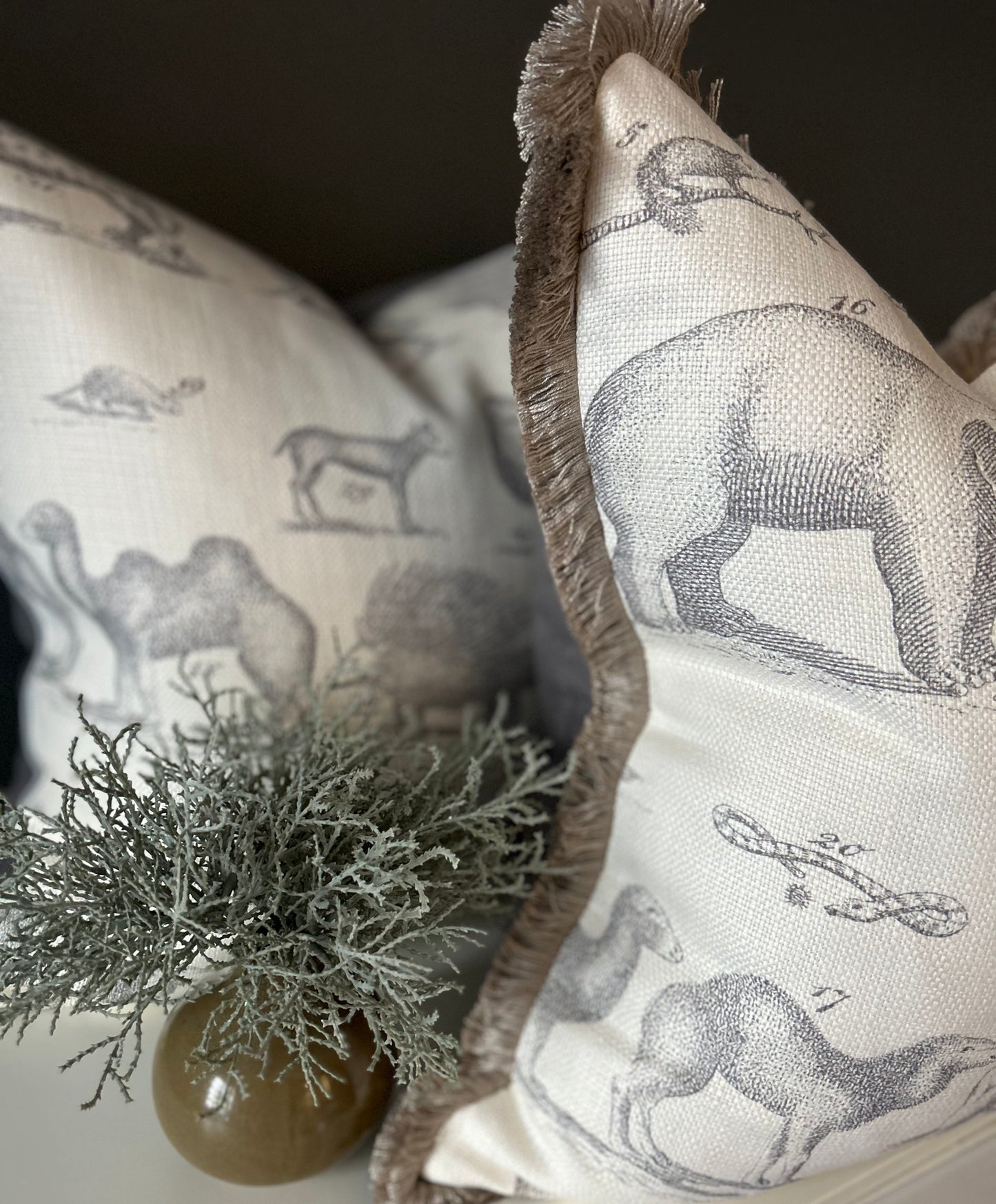 Jungle Bianco copricuscino