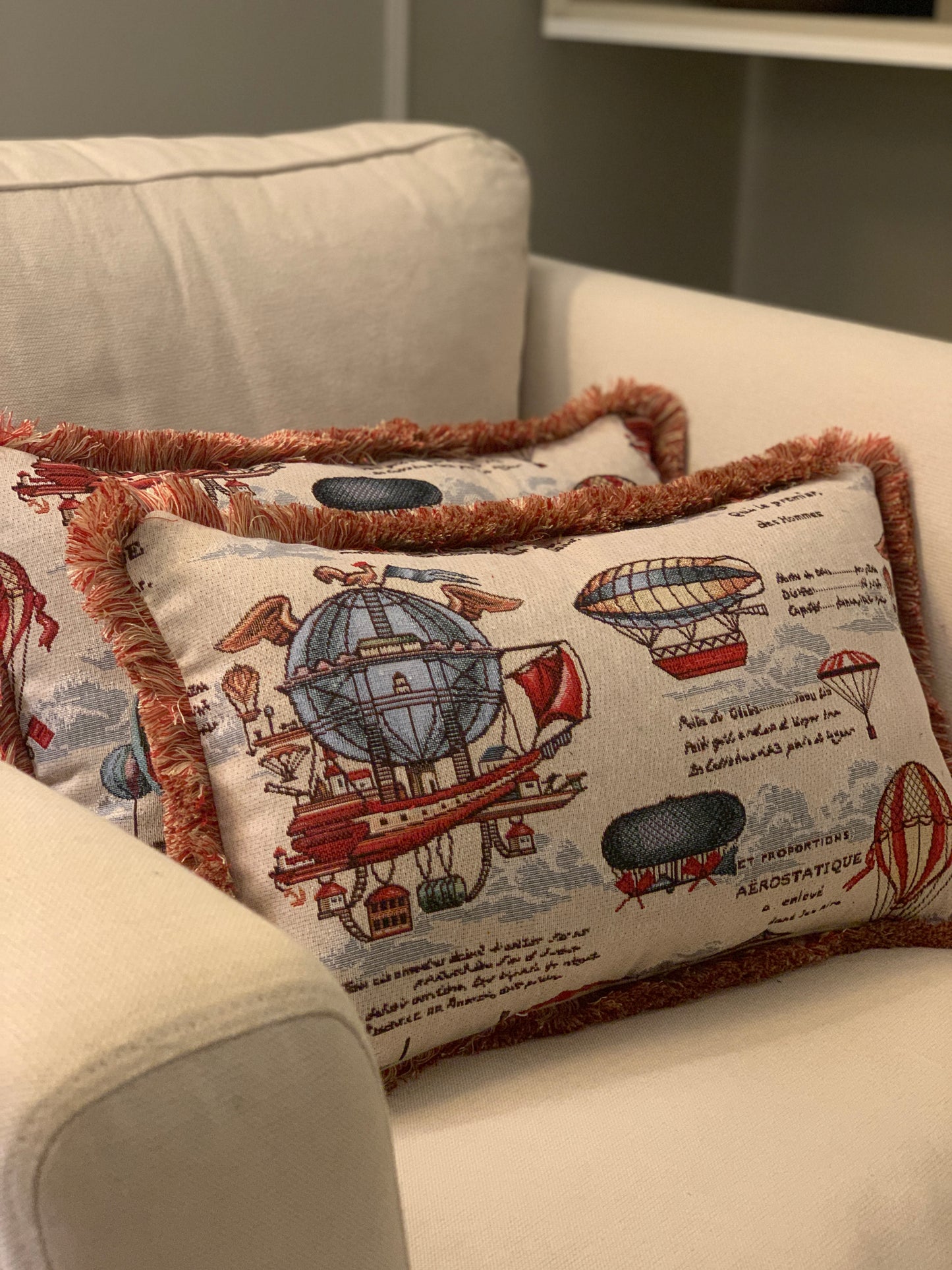 Zeppelin copricuscino