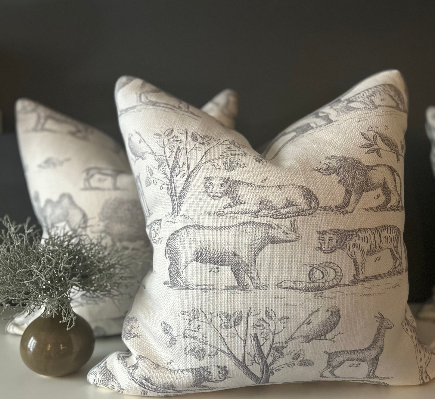 Jungle Bianco copricuscino