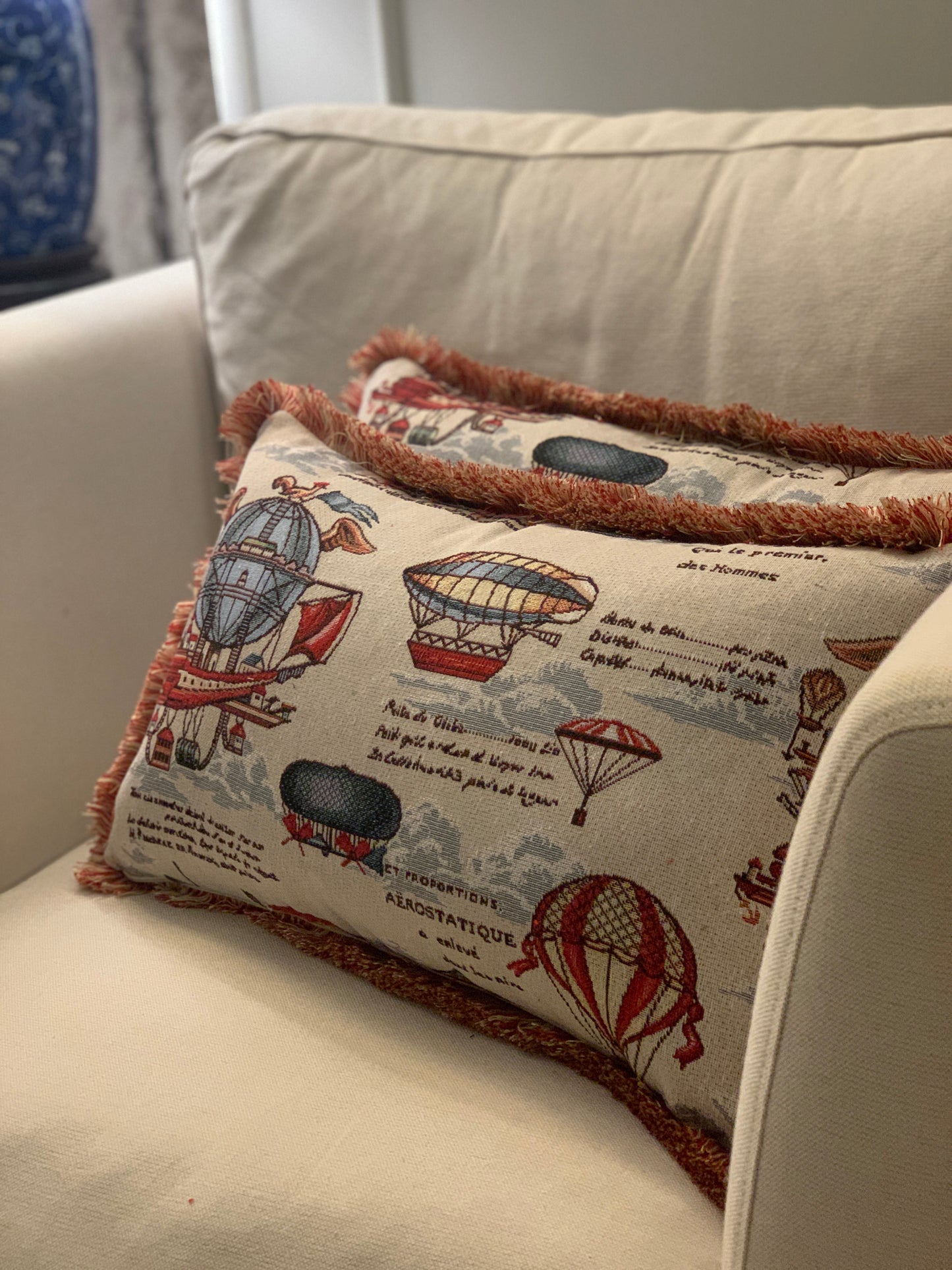 Zeppelin copricuscino