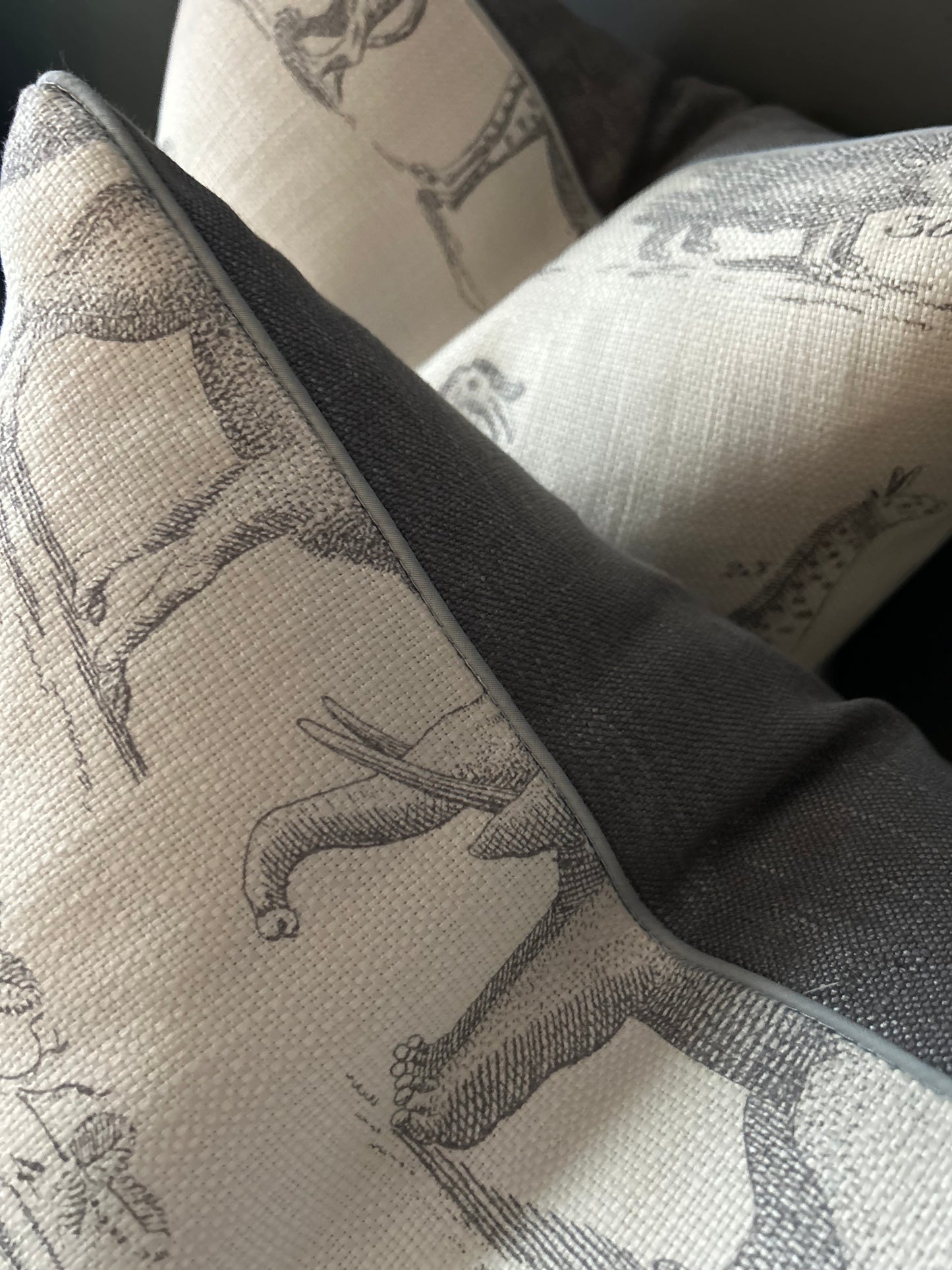 Jungle Bianco copricuscino