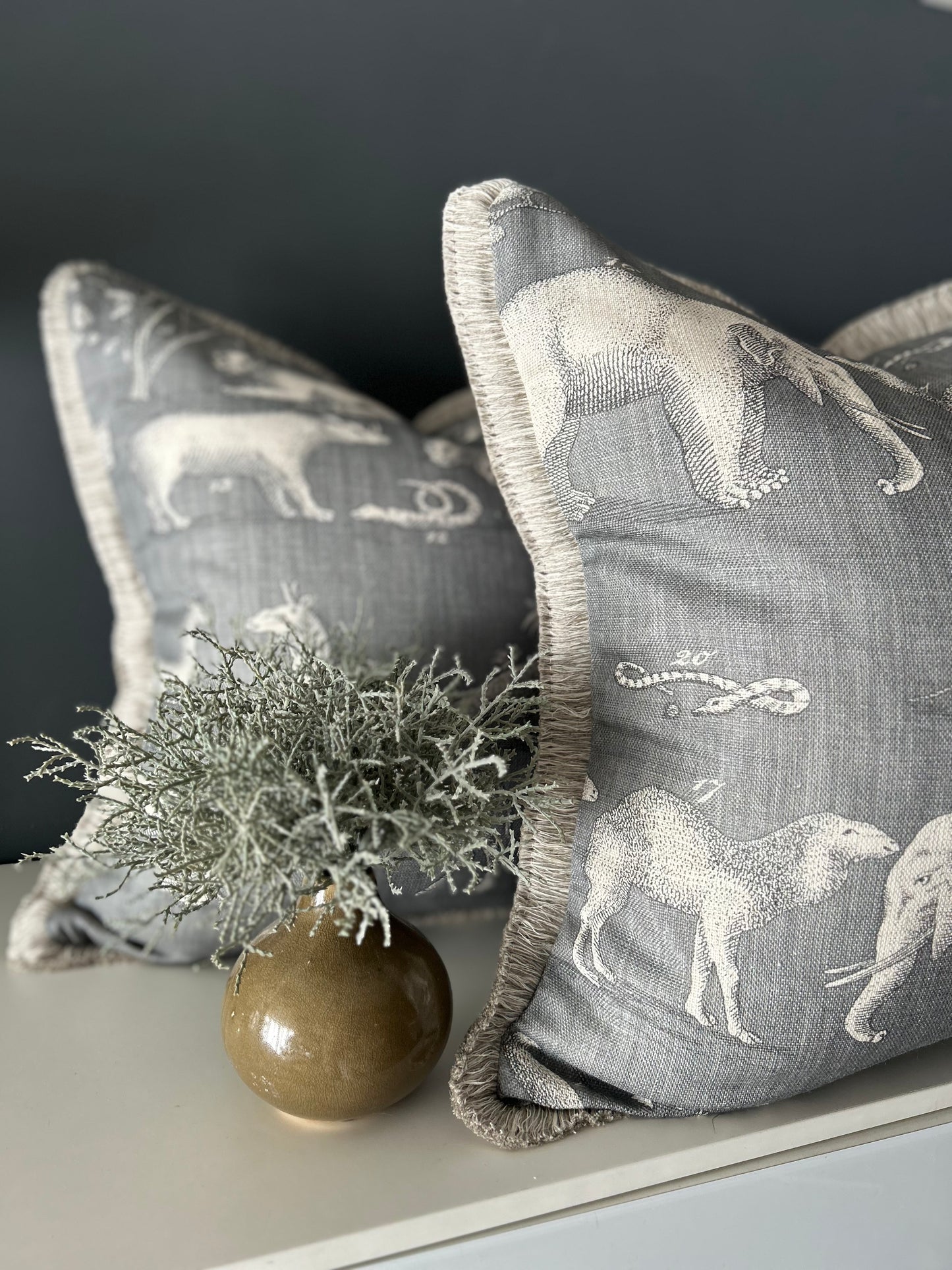 Jungle Grigio copricuscino